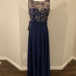 JS Collection Embroidered Gown